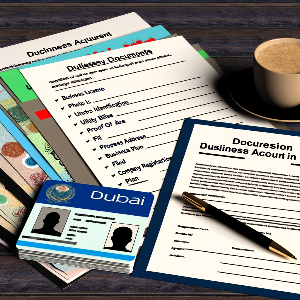 Comprehensive List of Documents Required for a Dubai Business Account