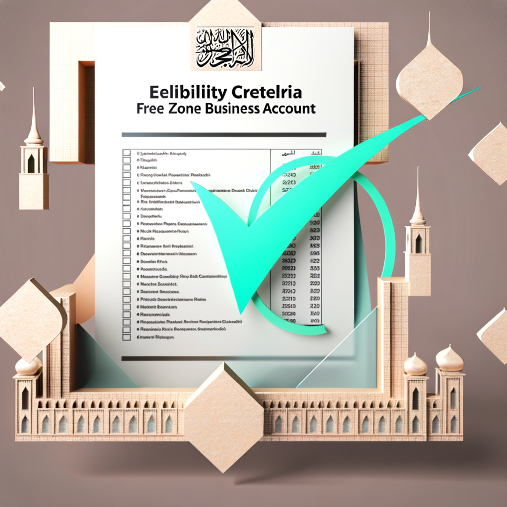 Eligibility Criteria for Free Zone Business Accounts in Dubai