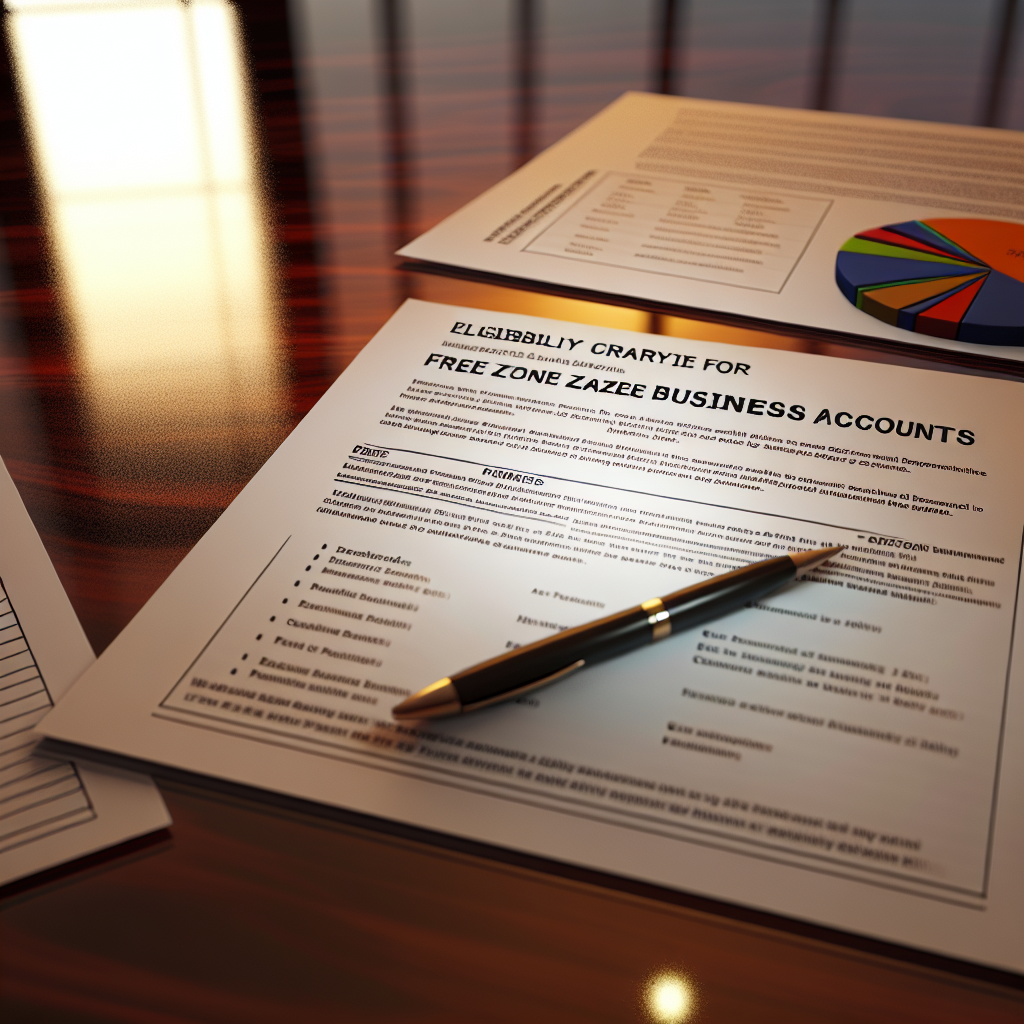 Eligibility Criteria for Free Zone Business Accounts in Dubai