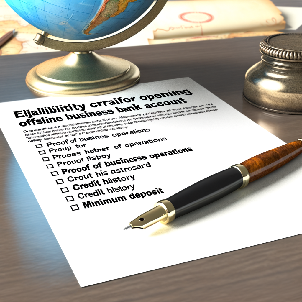 Eligibility Criteria for Offshore Business Bank Accounts