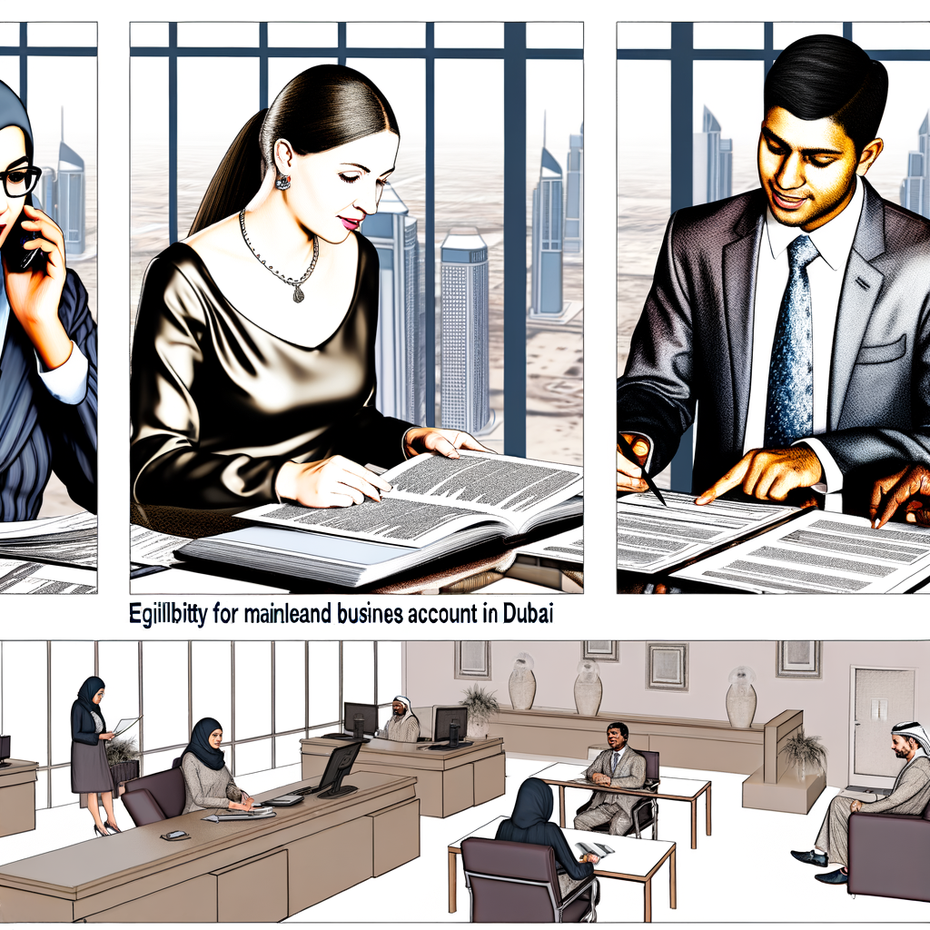 Eligibility for Mainland Business Accounts in Dubai: What to Expect