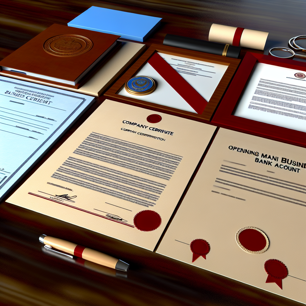 Essential Documents for Mainland Business Bank Accounts