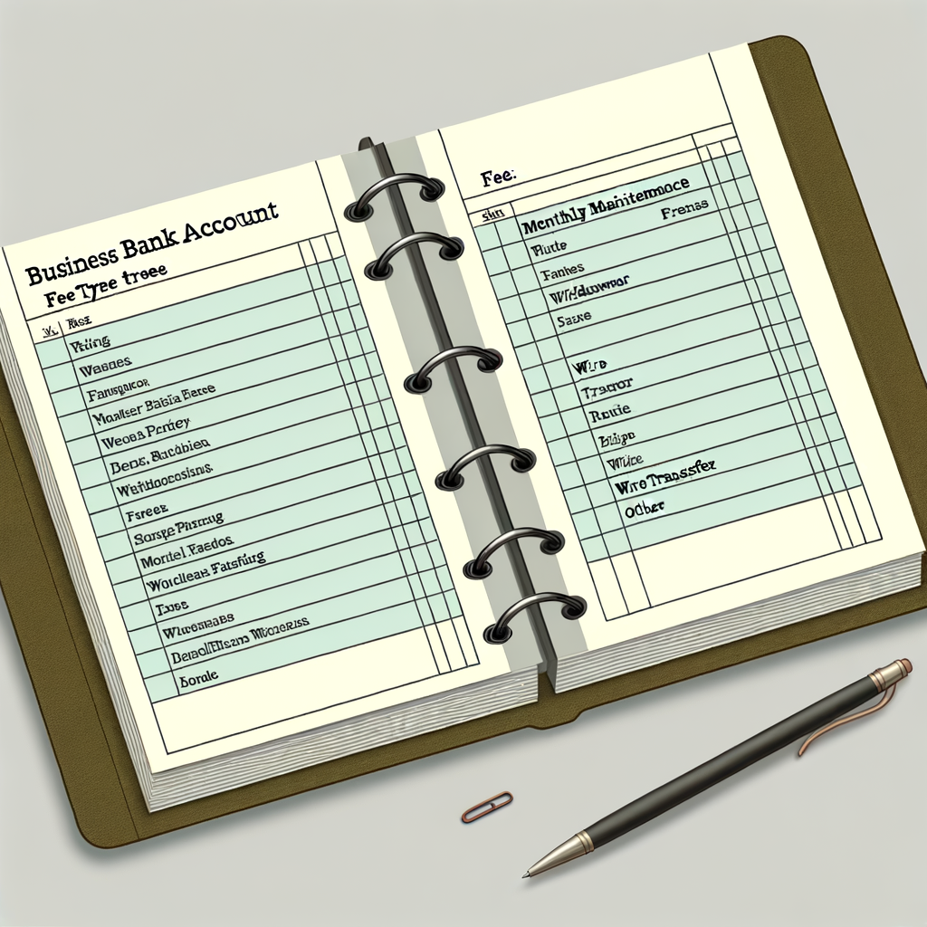 Fee Structure for Mashreq Bank Business Accounts