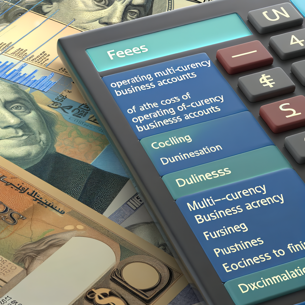 Fees and Costs of Multi-Currency Business Accounts in Dubai