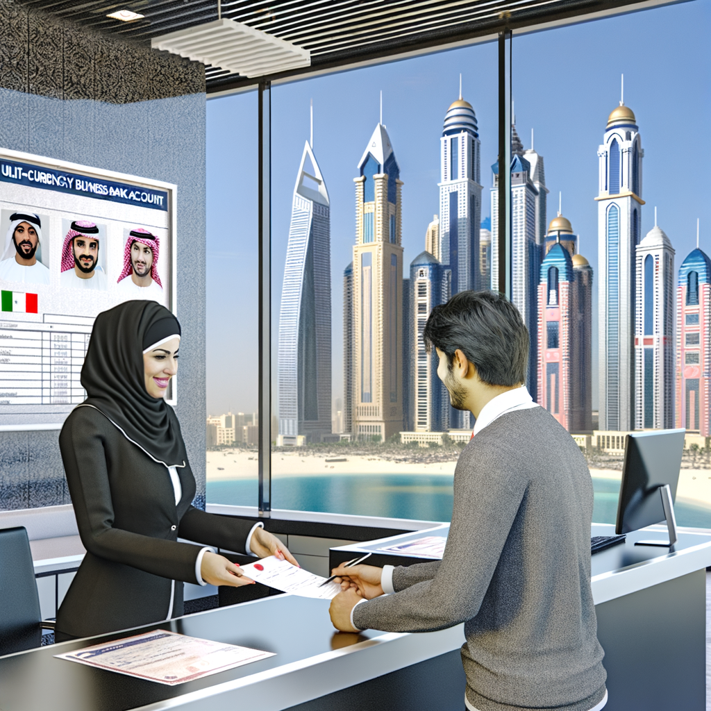 Opening a Multi-Currency Business Bank Account in Dubai