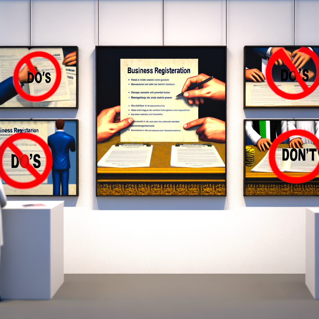 Do’s and Don’ts of Business Registration in the UAE